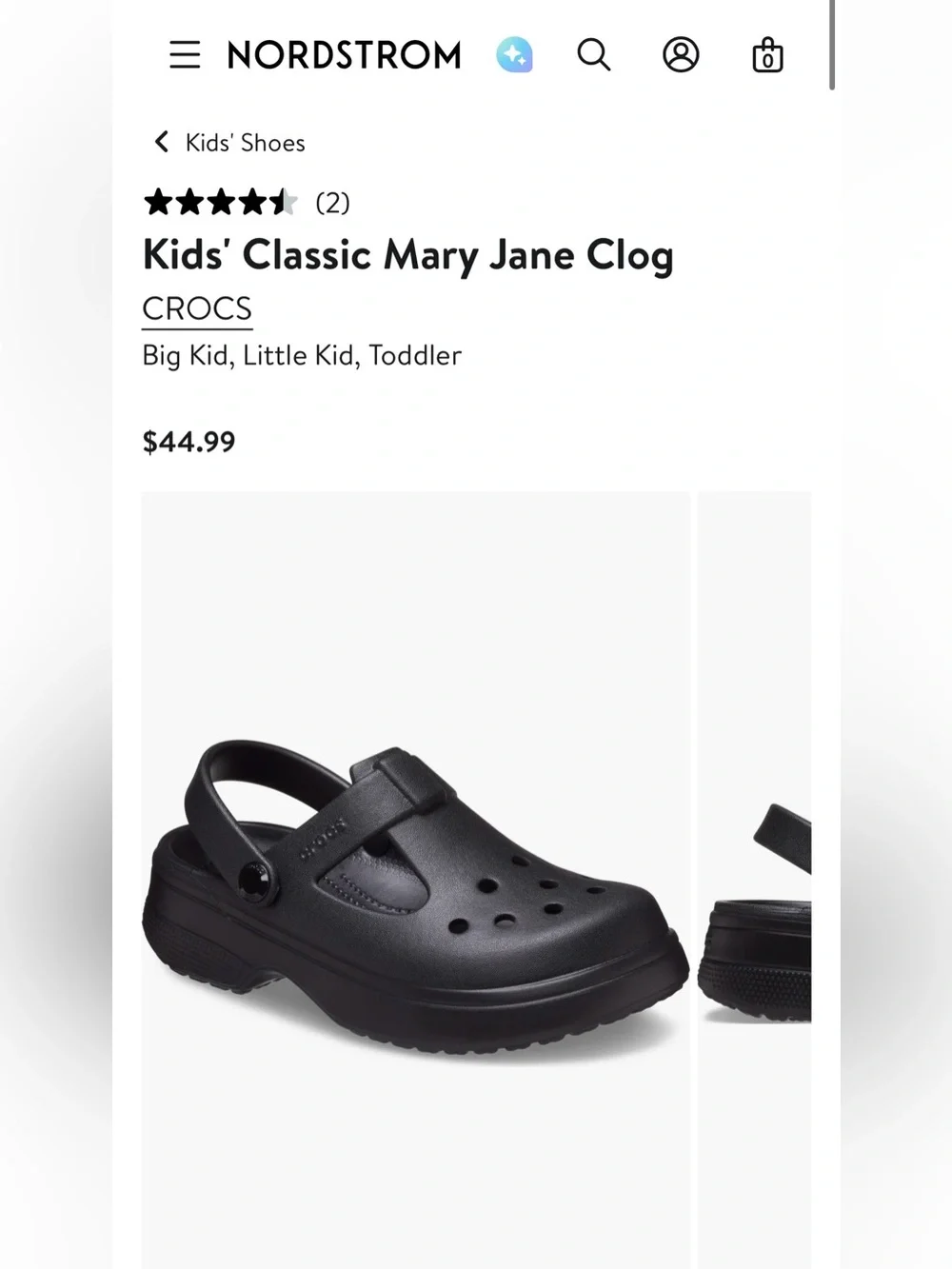 Croc Mary Janes 11 Children c11